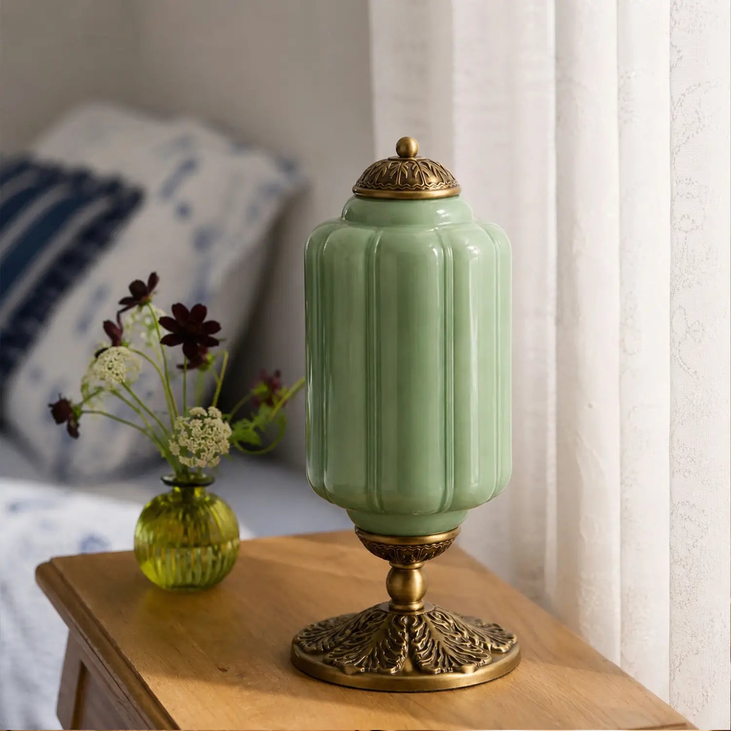 Lumi Fluted Glass Table Lamp