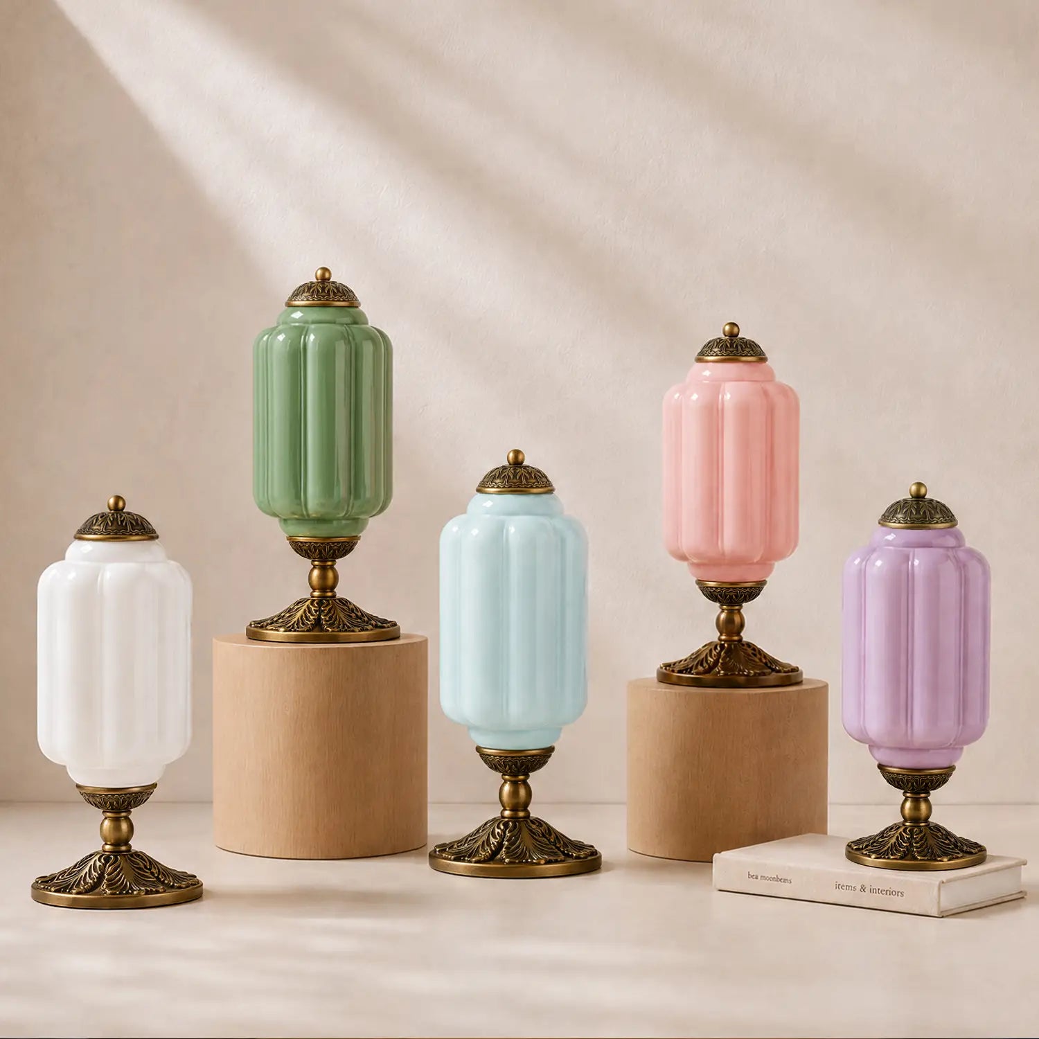 Lumi Fluted Glass Table Lamp