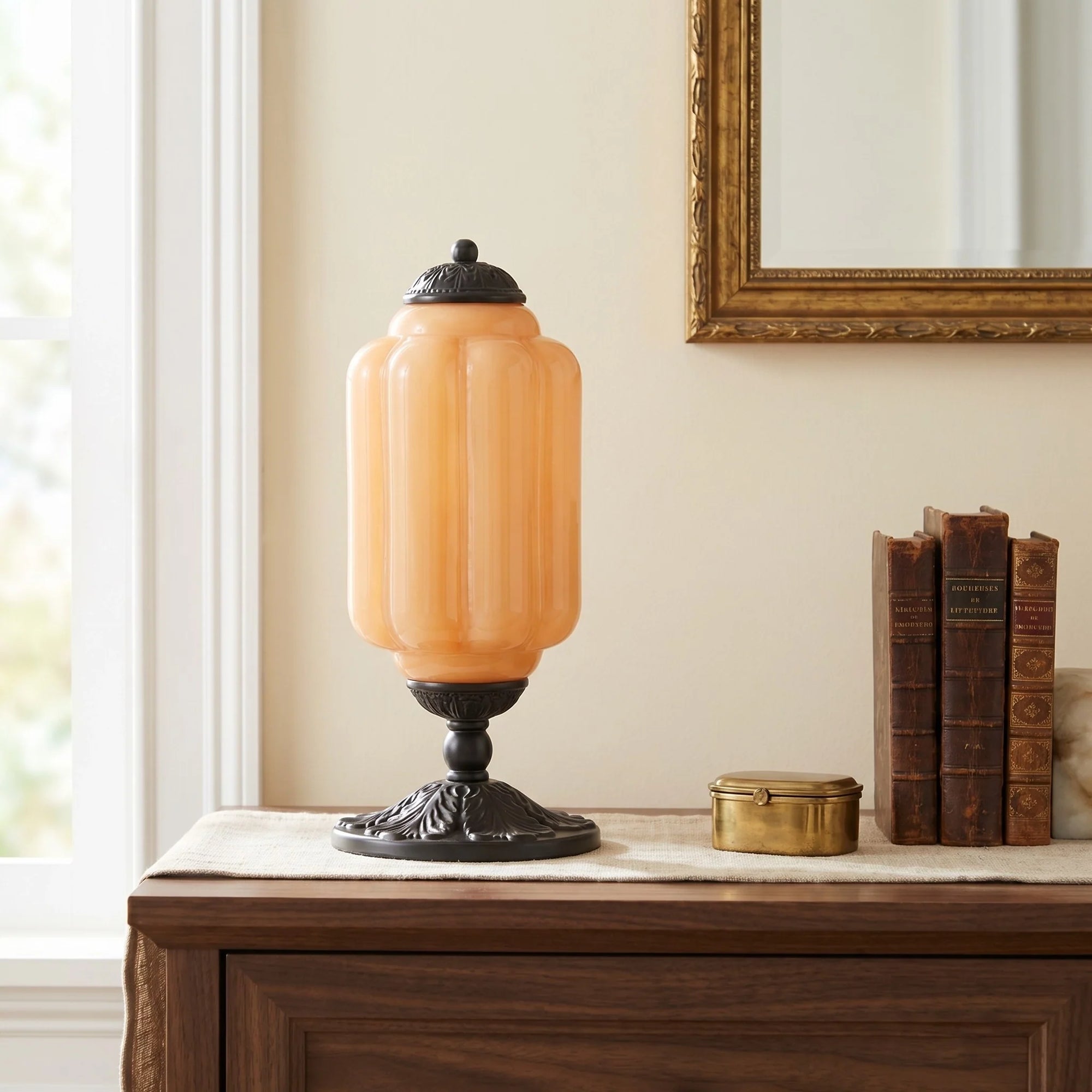 Lumi Fluted Glass Table Lamp