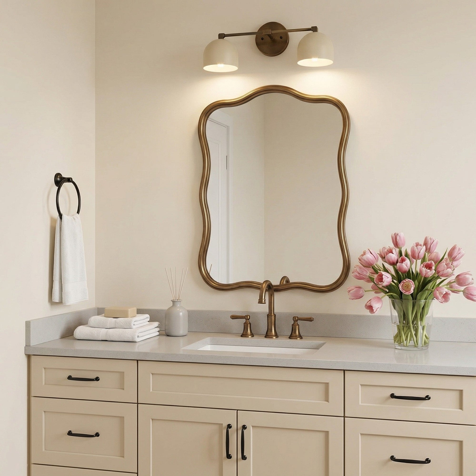 Nordic Deep Dome Vanity Sconce