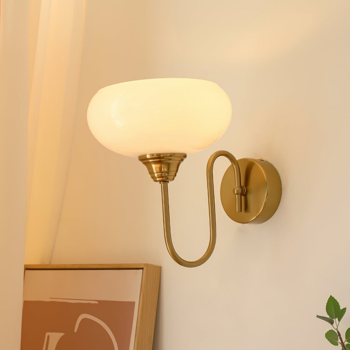 Nova Glass Wall Light (Hardwired)