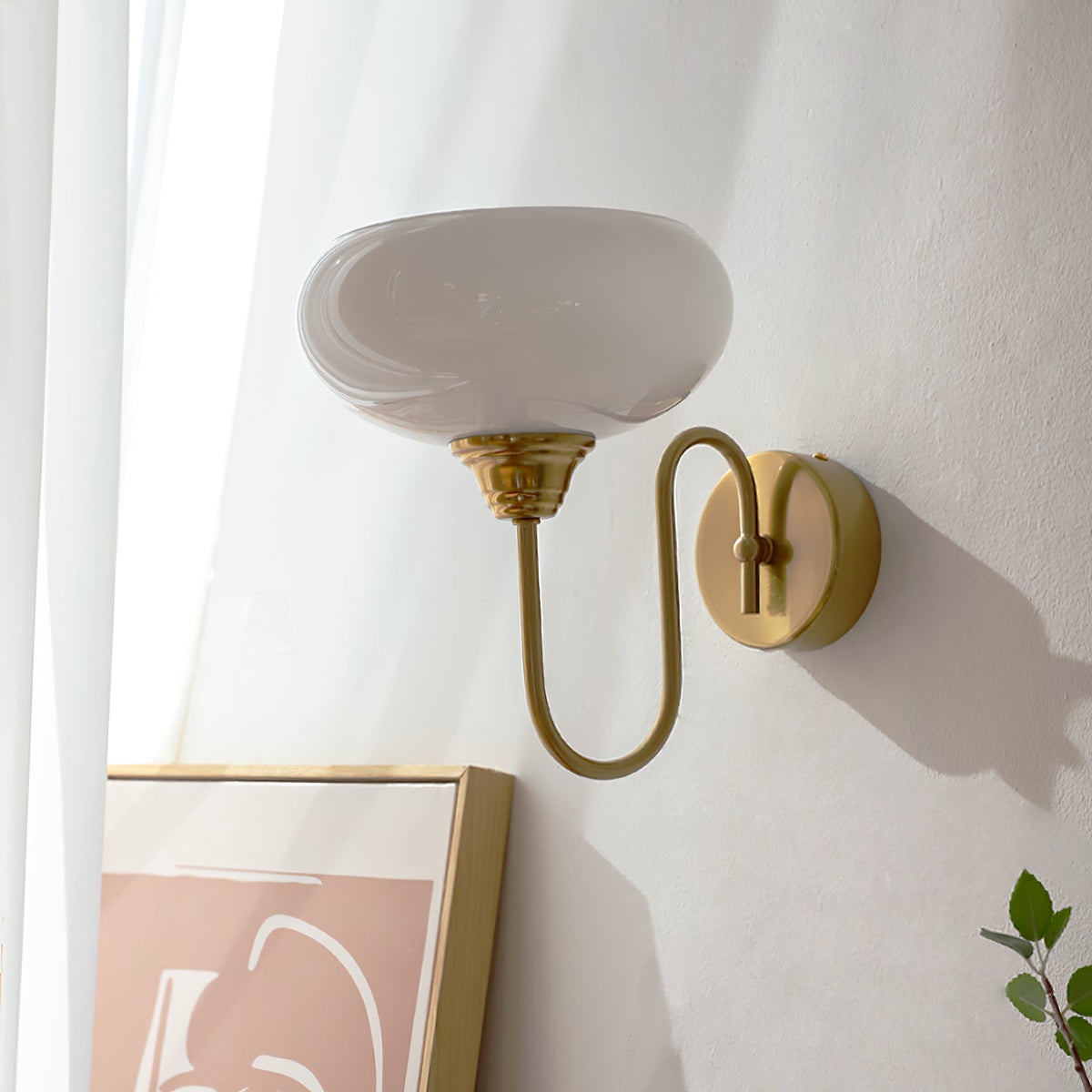 Nova Glass Wall Light (Hardwired)