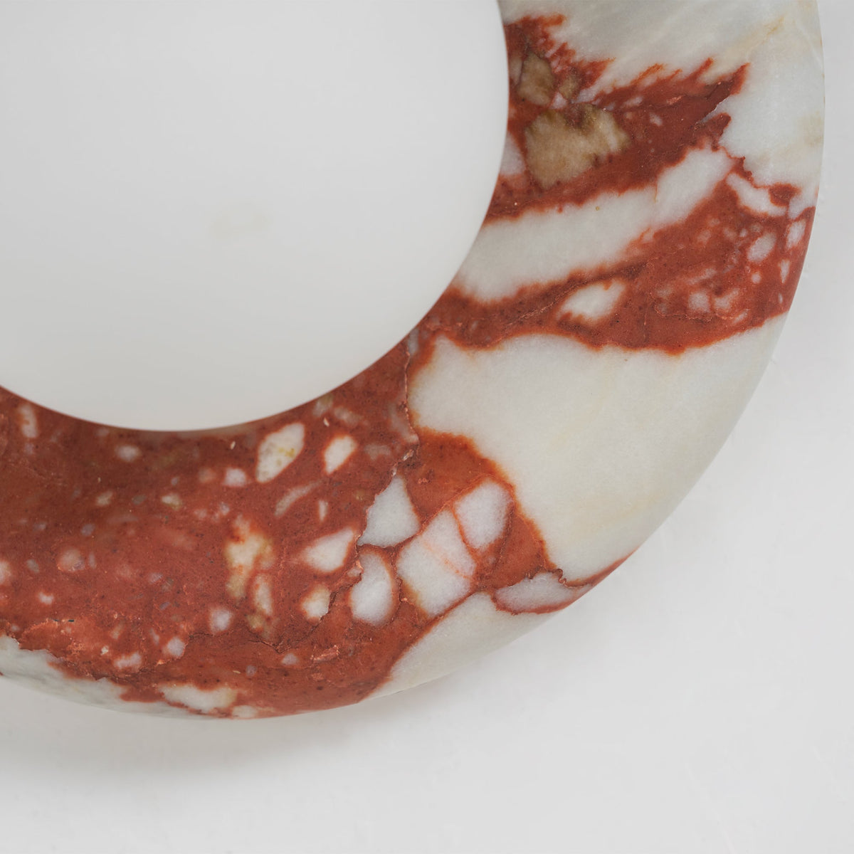 Orli Red Marble Wall Sconce