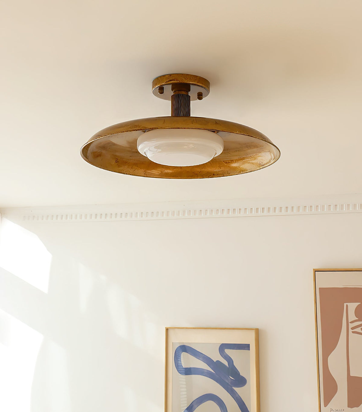 Pot-Lid Flat-Panel Ceiling Light