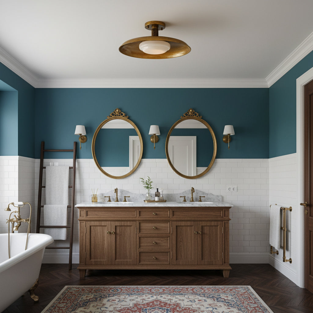 Pot-Lid Flat-Panel Ceiling Light