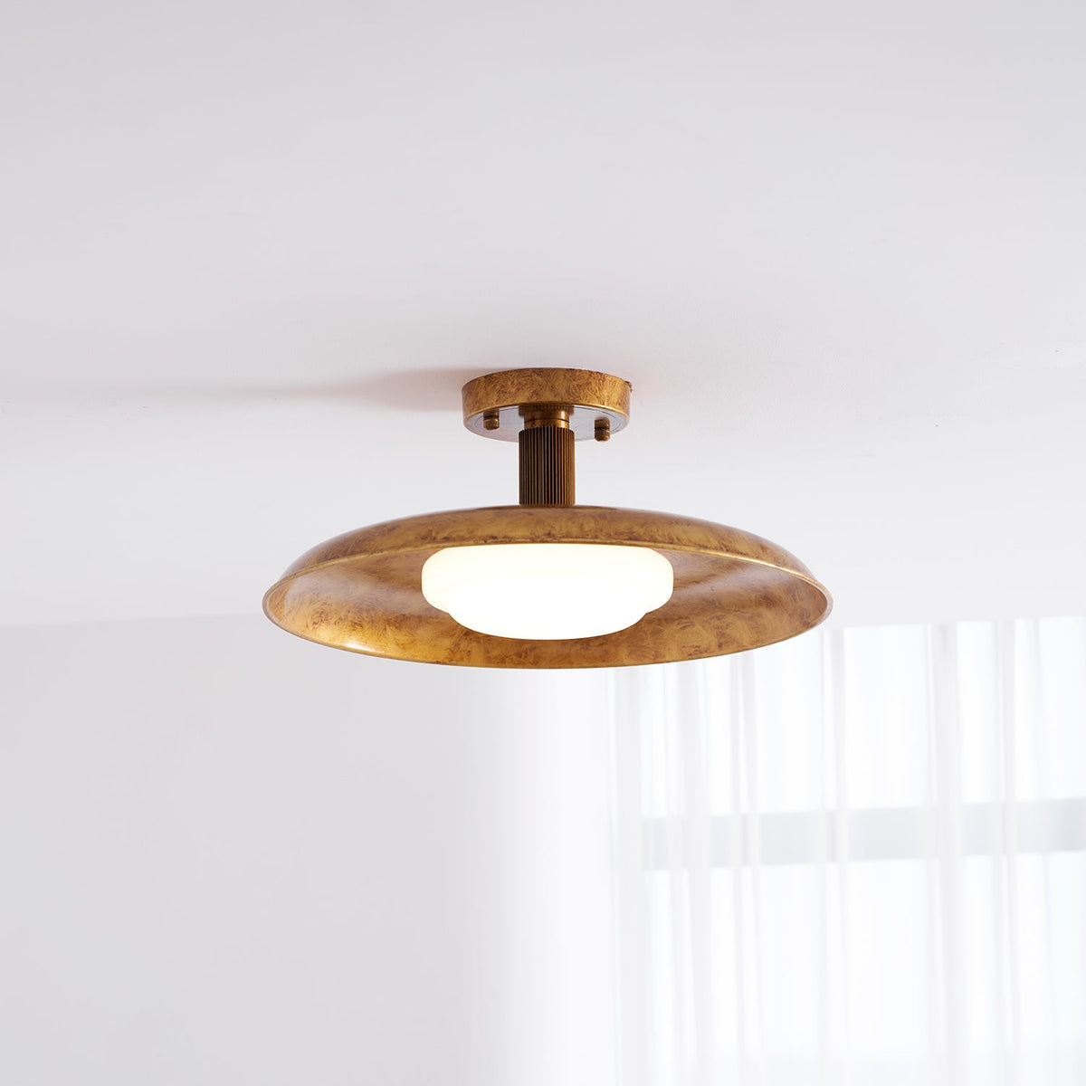 Pot-Lid Flat-Panel Ceiling Light