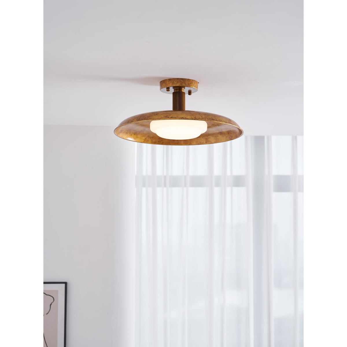 Pot-Lid Flat-Panel Ceiling Light
