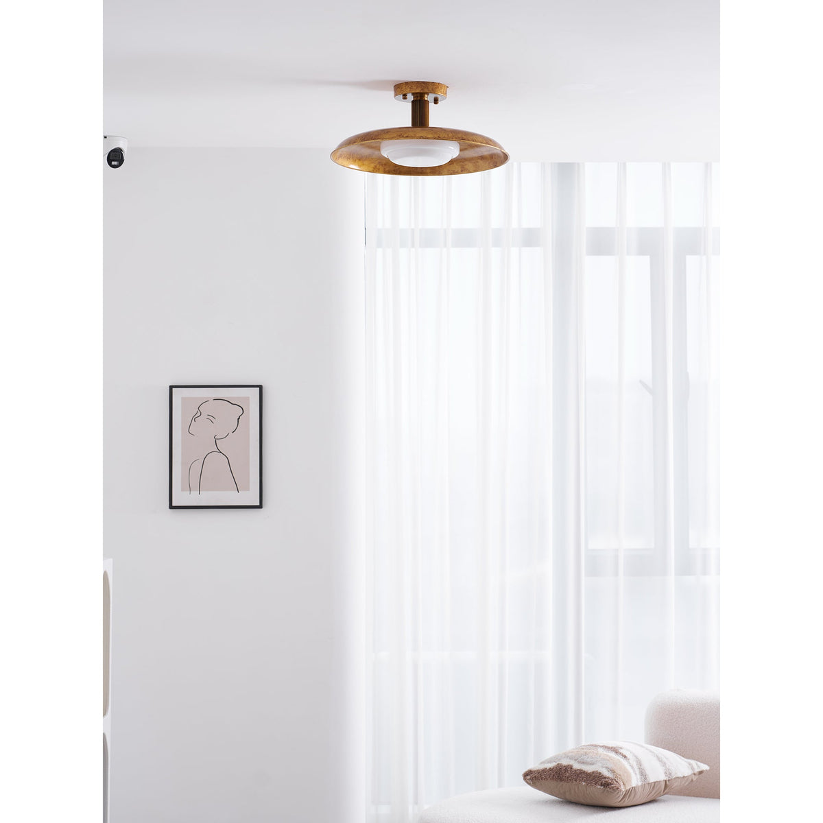Pot-Lid Flat-Panel Ceiling Light