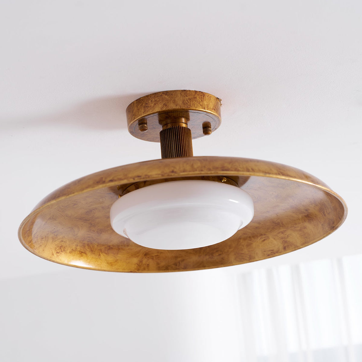 Pot-Lid Flat-Panel Ceiling Light