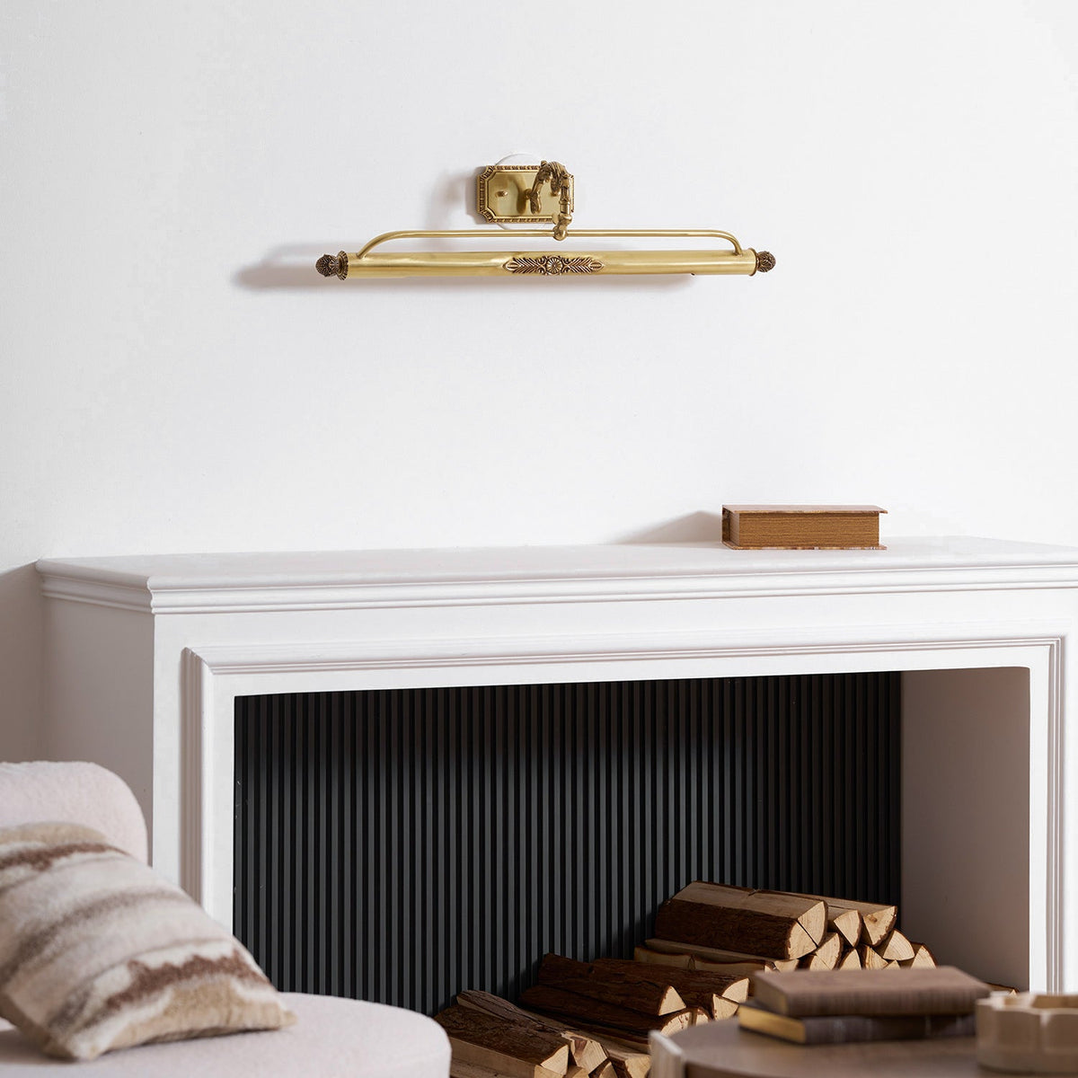 Pania Brass Picture-Frame Wall Light