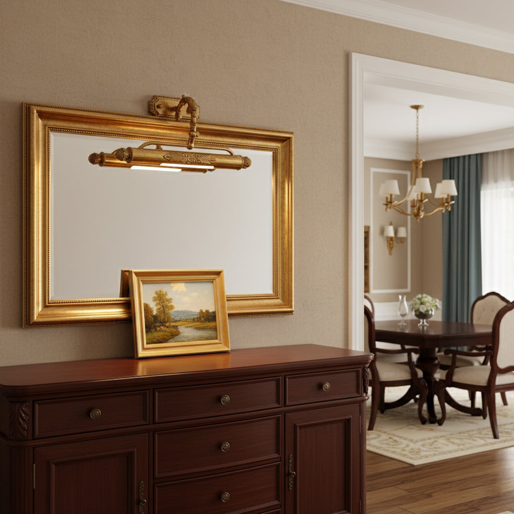 Pania Brass Picture-Frame Wall Light