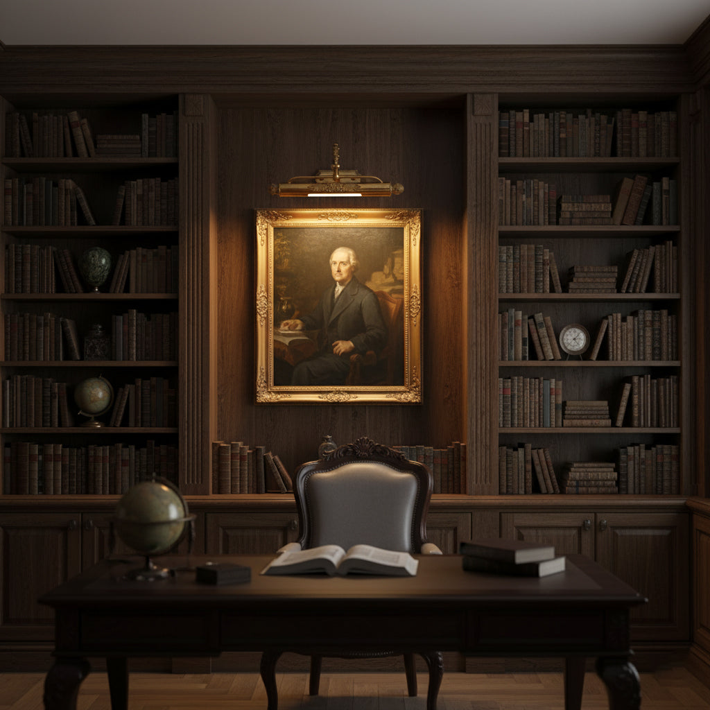 Pania Brass Picture-Frame Wall Light