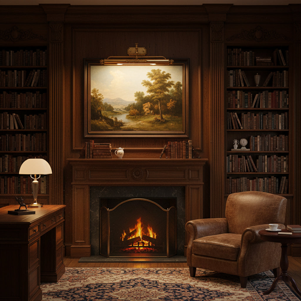 Pania Brass Picture-Frame Wall Light