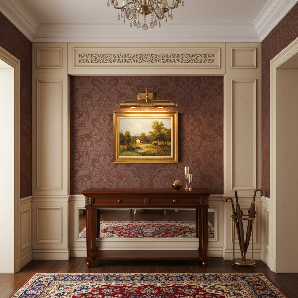 Pania Brass Picture-Frame Wall Light
