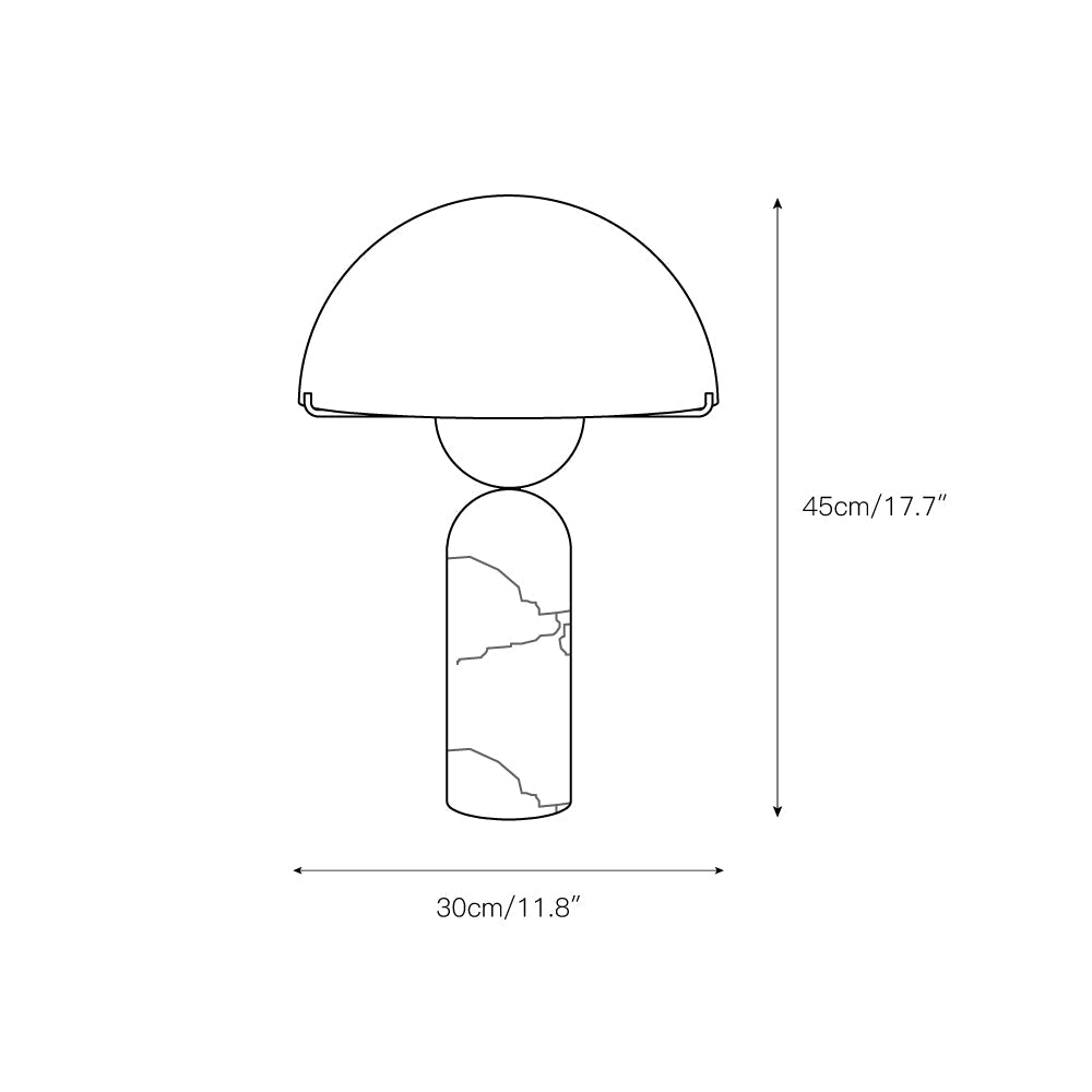 Peono Stone Table Lamp