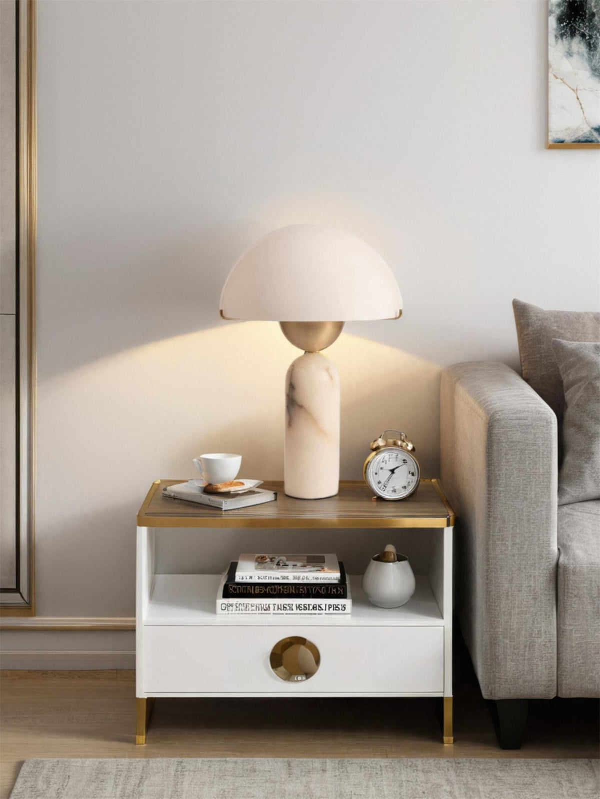 Peono Stone Table Lamp