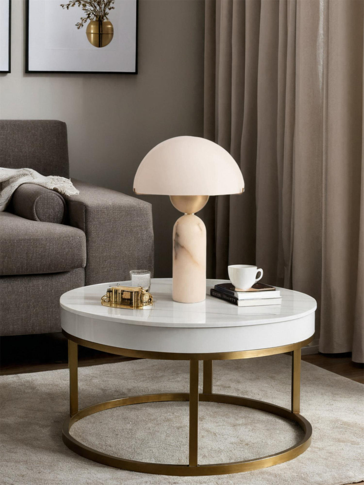 Peono Stone Table Lamp