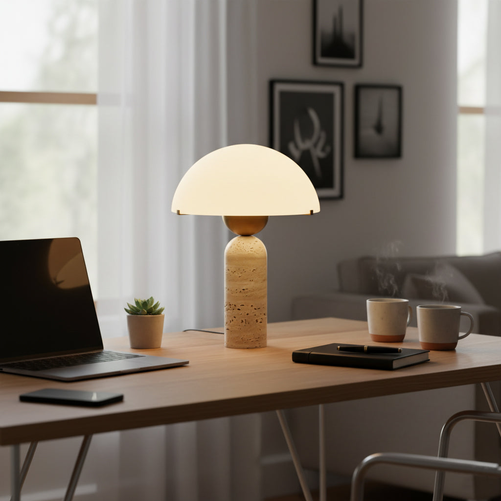 Peono Stone Table Lamp