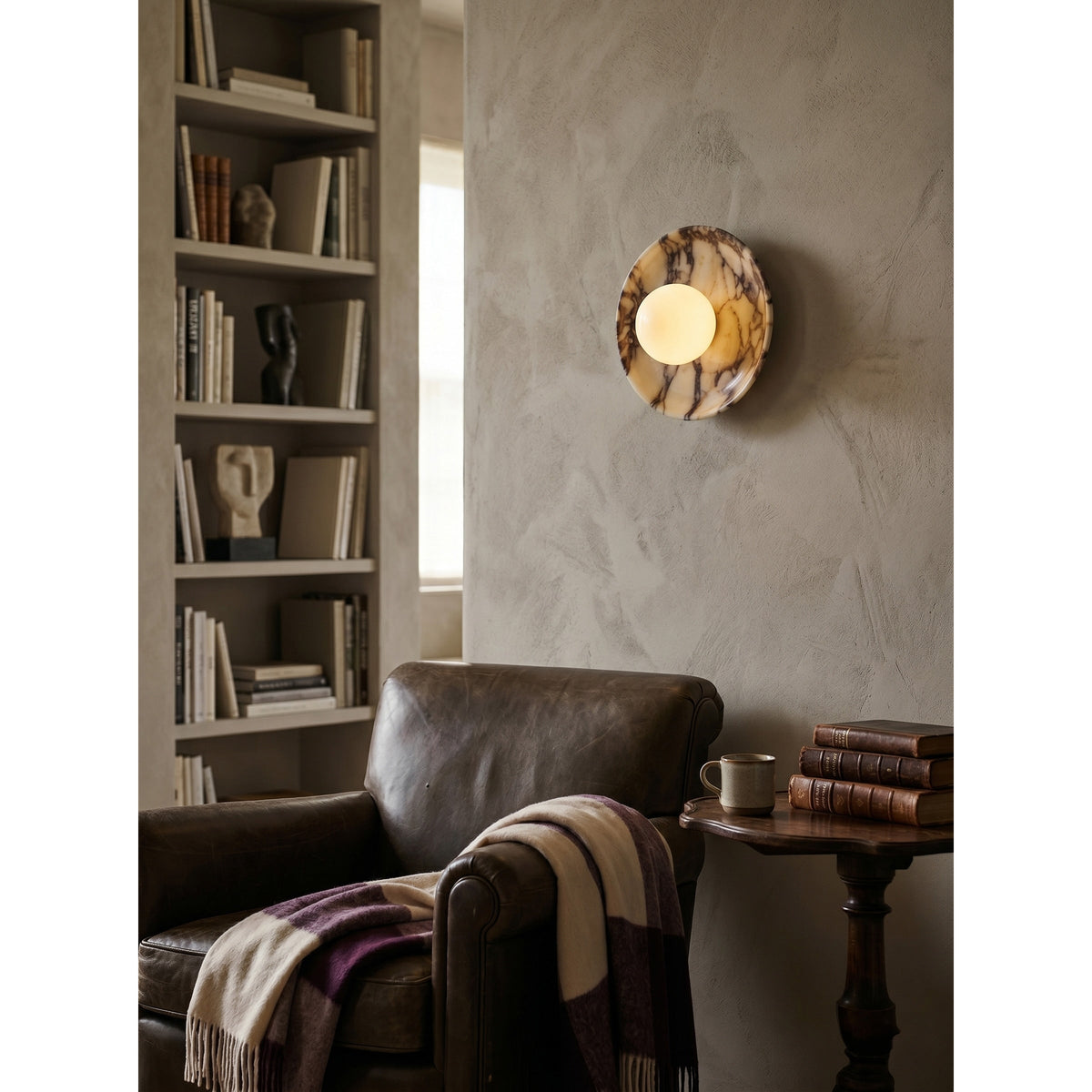 Viola Marble Wall Lamp