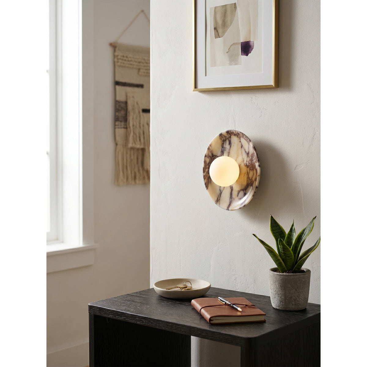 Viola Marble Wall Lamp