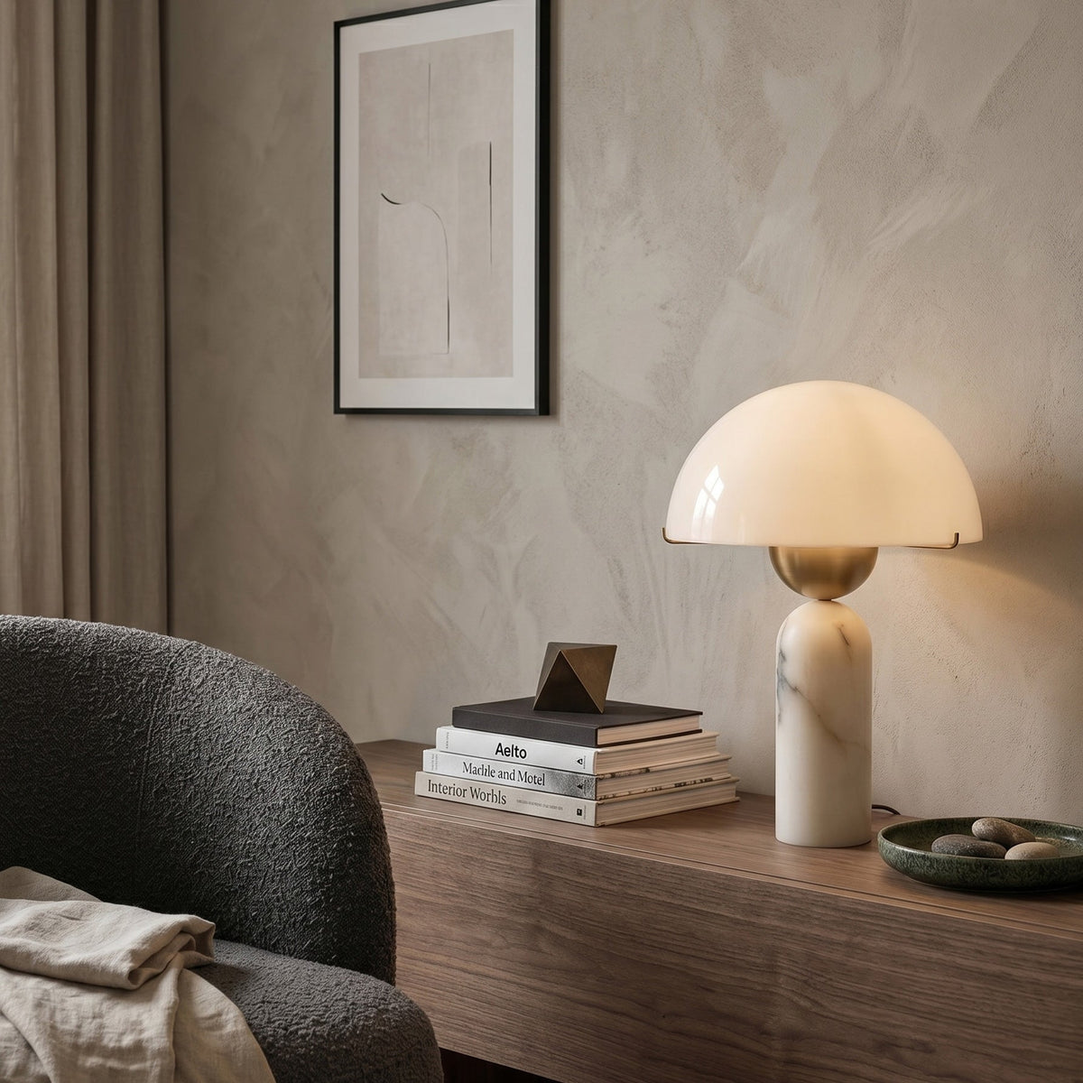Peono Stone Table Lamp