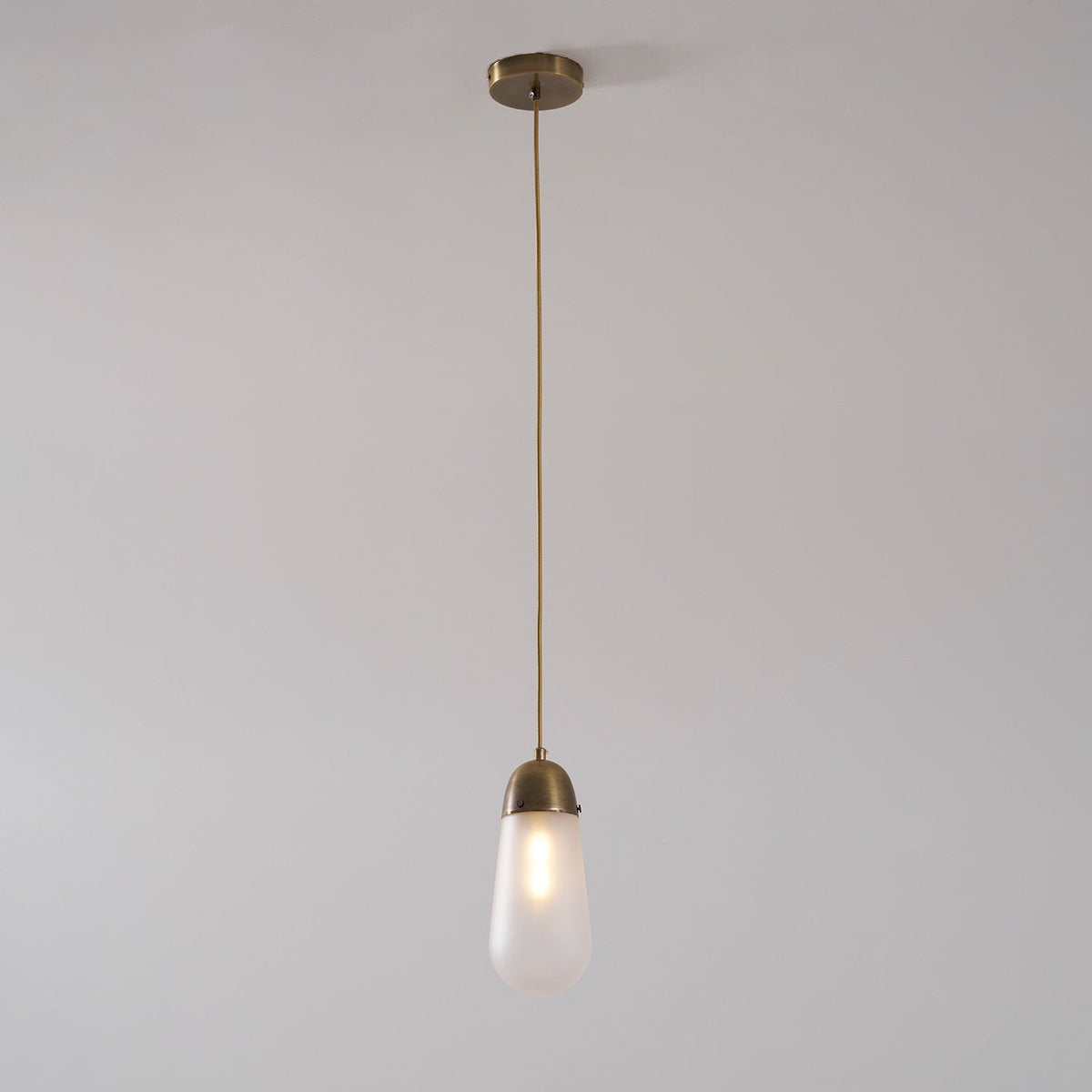 Lariat Swag-Cord Cluster Pendant