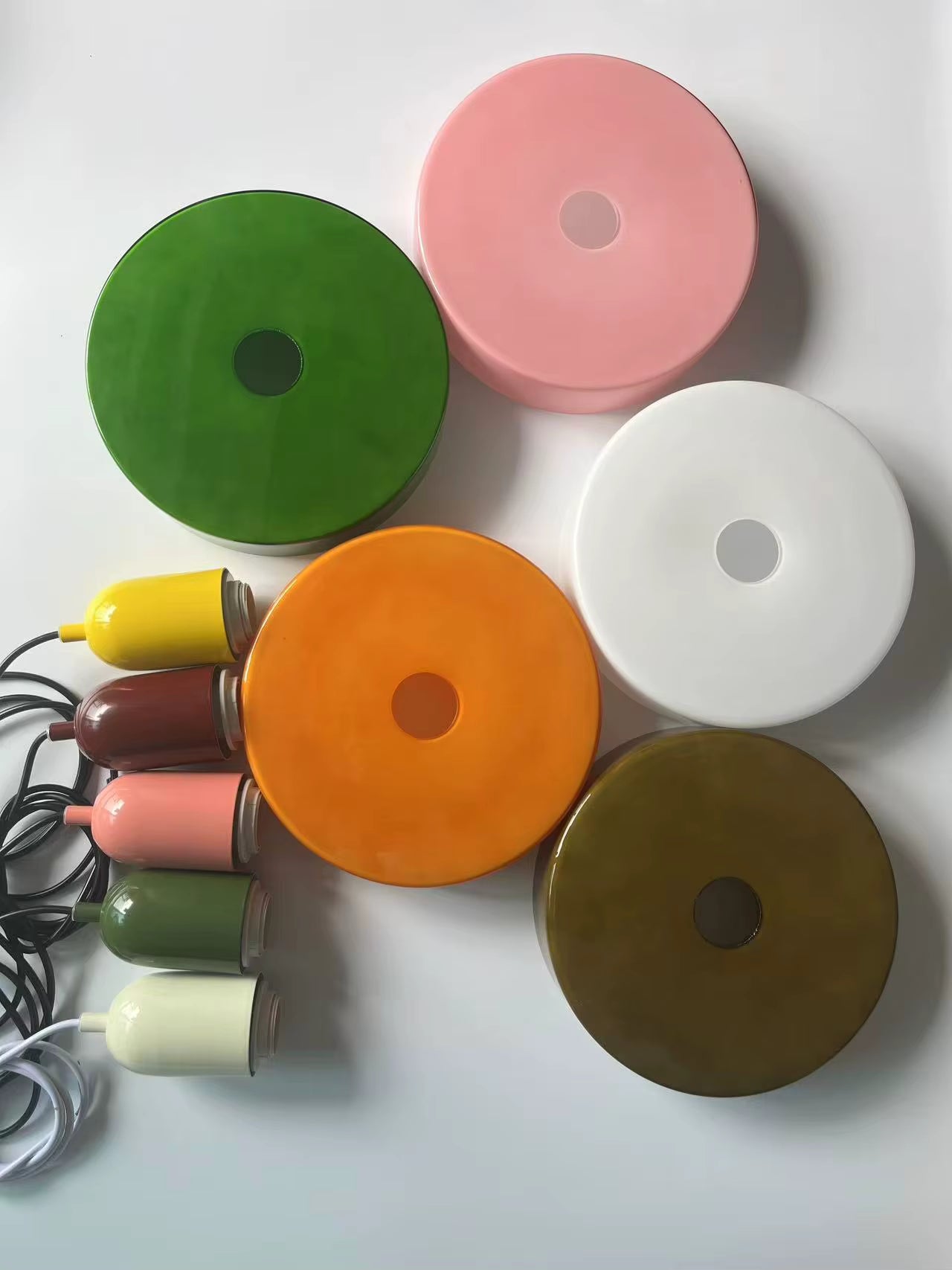 Bauhaus-Inspired Glass Pendant Light – Modern Kitchen Pendant Lighting for Island Pendant Lights