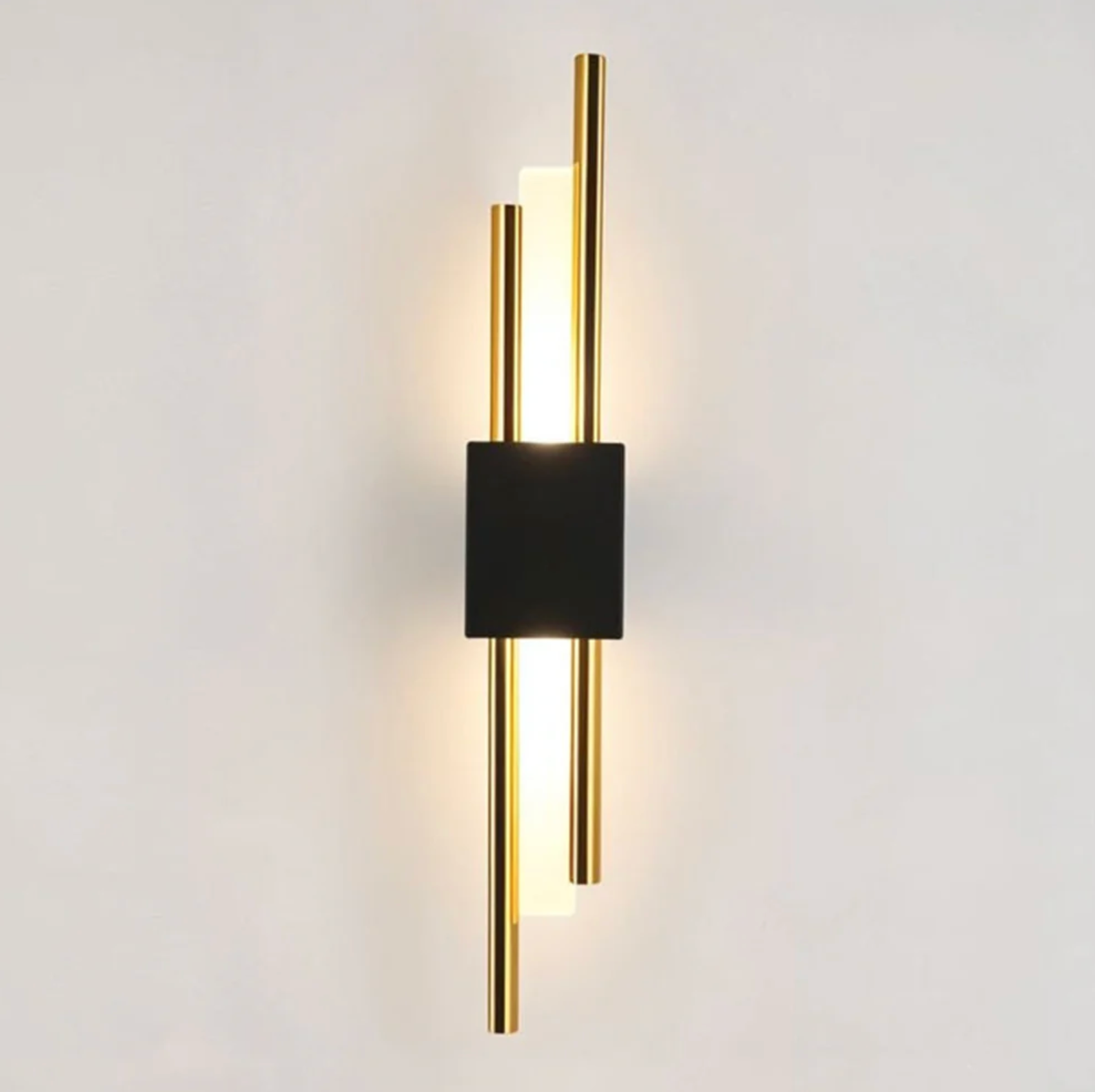 Elegant Black and Gold Wall Sconce Lighting Fixture Wall Lighting