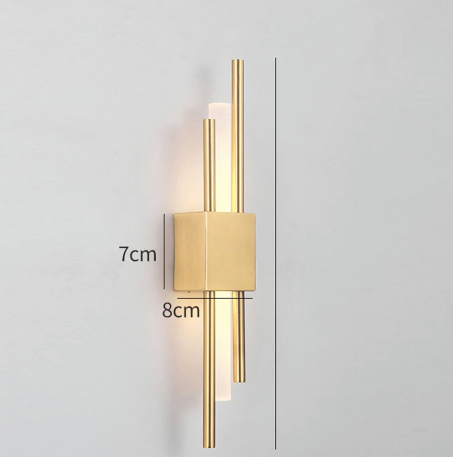 Elegant Black and Gold Wall Sconce Lighting Fixture Wall Lighting