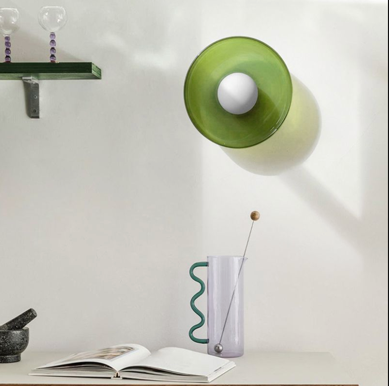 Sonnet Mid-Century Modern Wall Sconce Light with Dual-Layered Illumination Wall Light