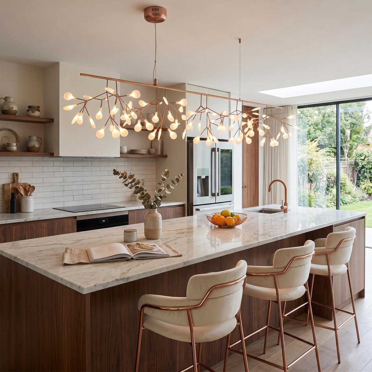 Heracleum Firefly LED Branch Chandelier