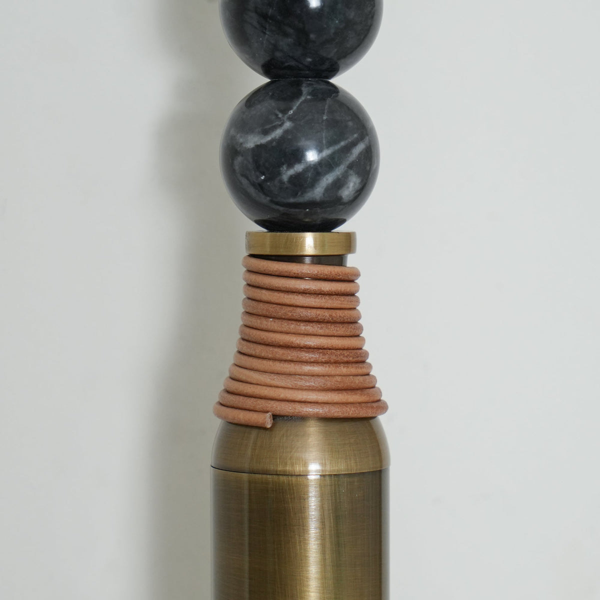 Toam Brass & Marble Wall Lamp
