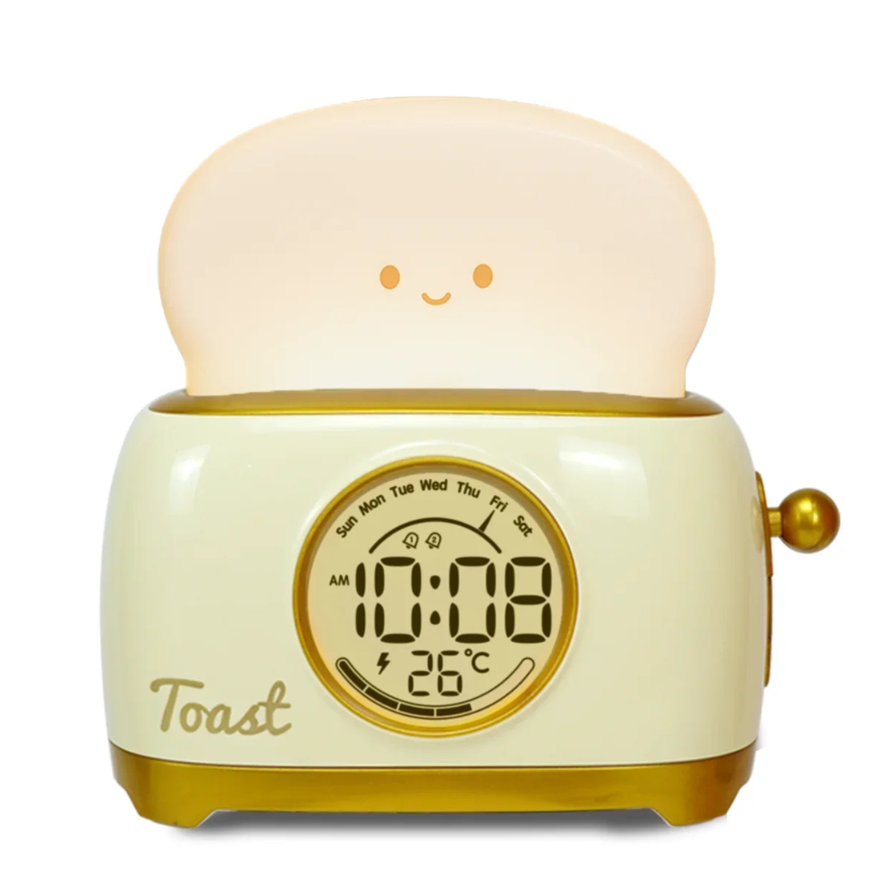 Toastie Kids Alarm Clock with Night Light