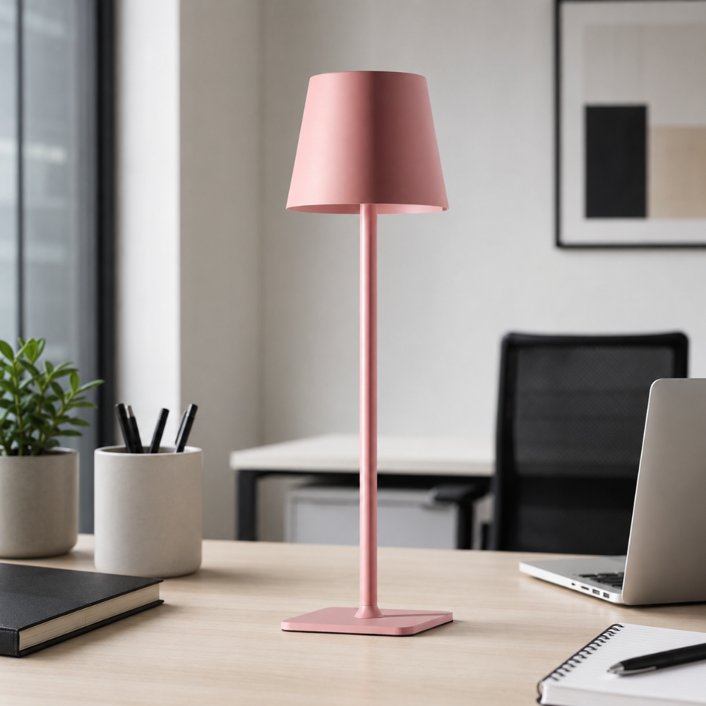 Modern Scandinavian Dimmable Table Lamp - Wireless Touch Control for Outdoor & Indoor Use Table Lamps