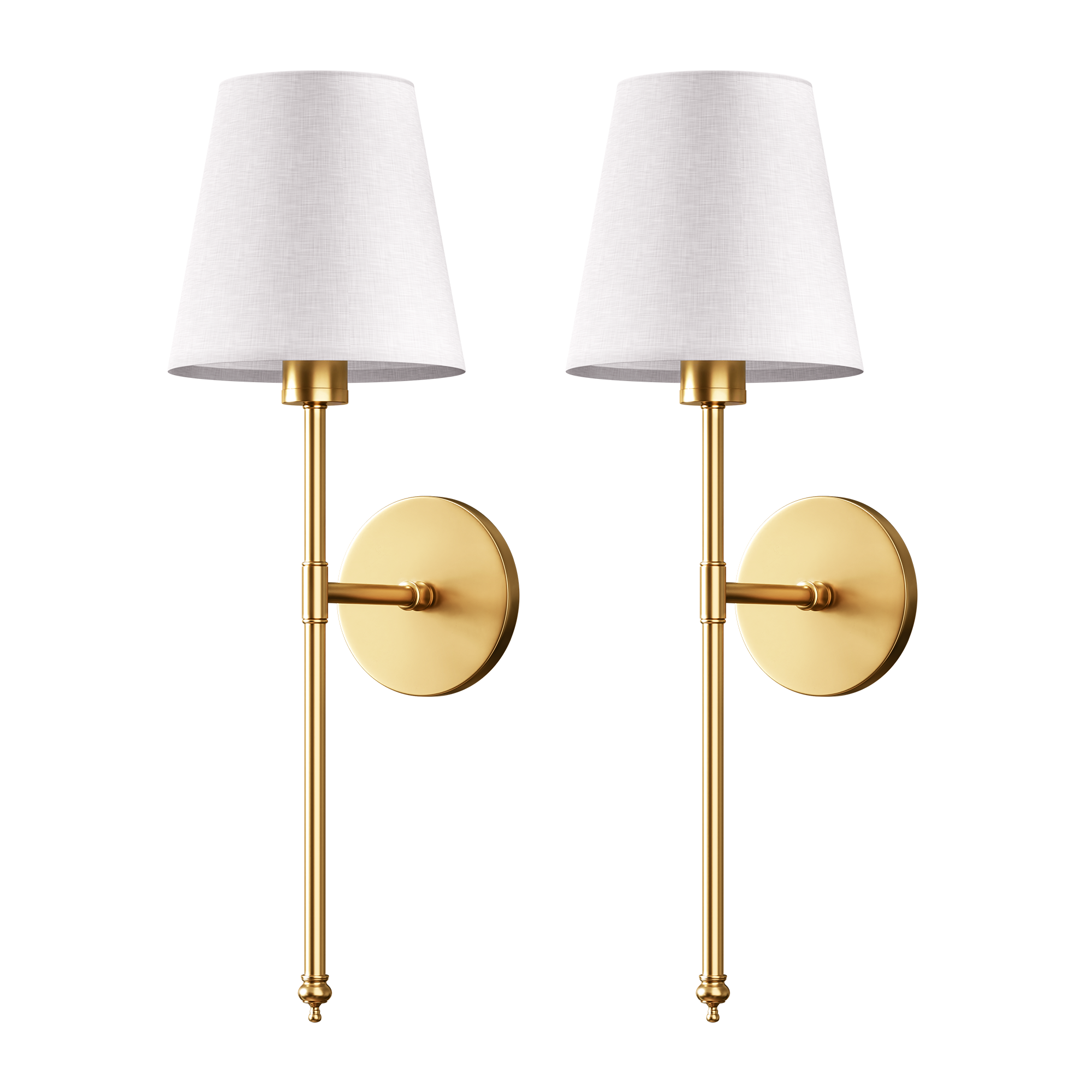 Wireless Peel and Stick Wall Sconces, Set of 2