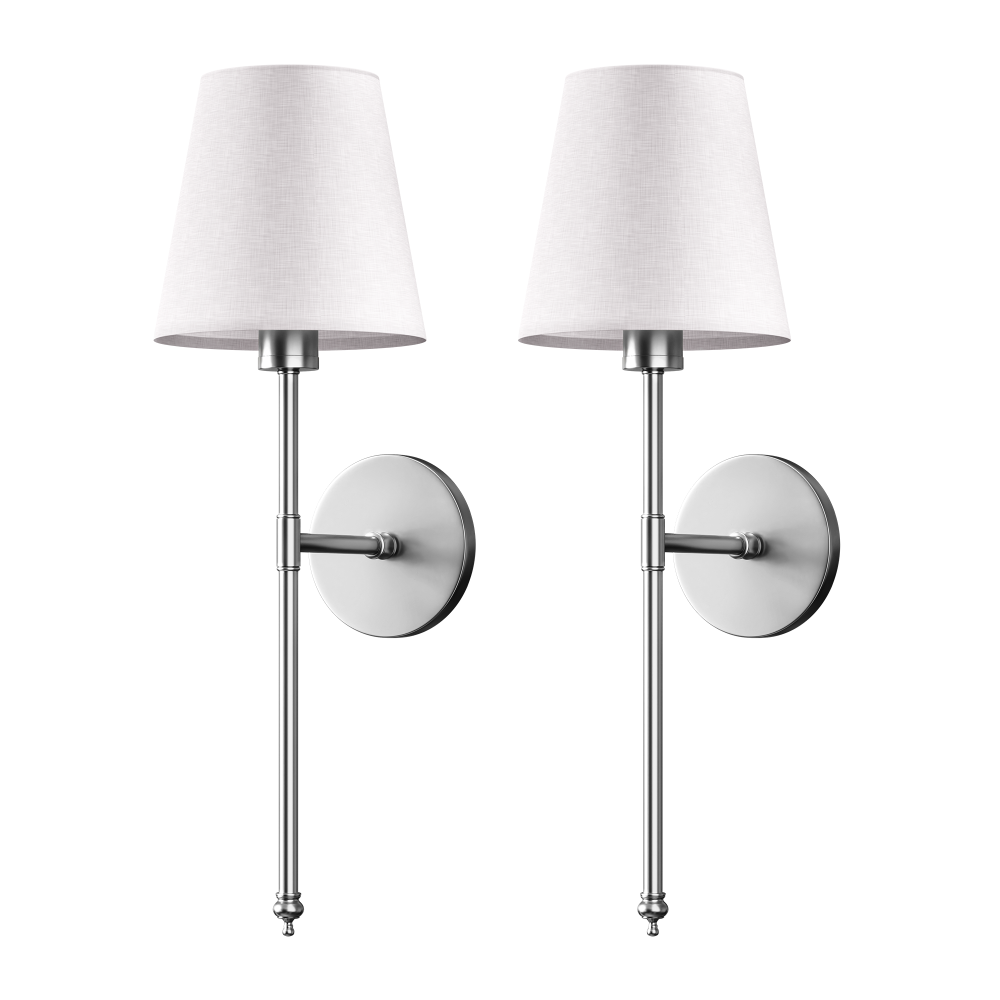 Wireless Peel and Stick Wall Sconces, Set of 2
