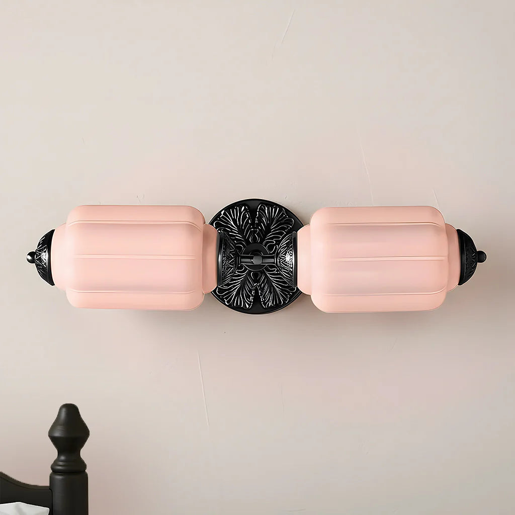 Eloise 2-Light Milk Glass Vanity Light
