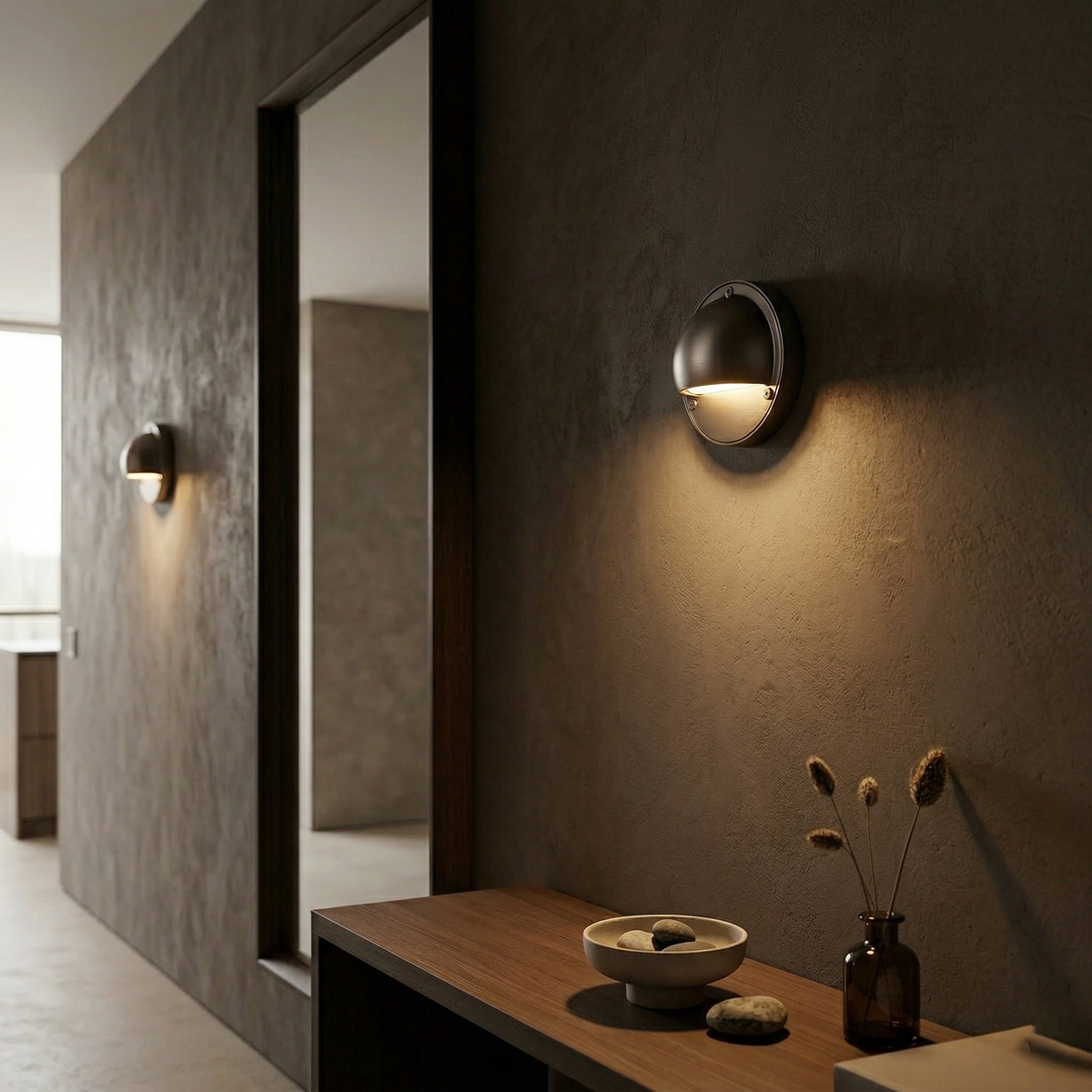 Hardy Brass Wall Lamp