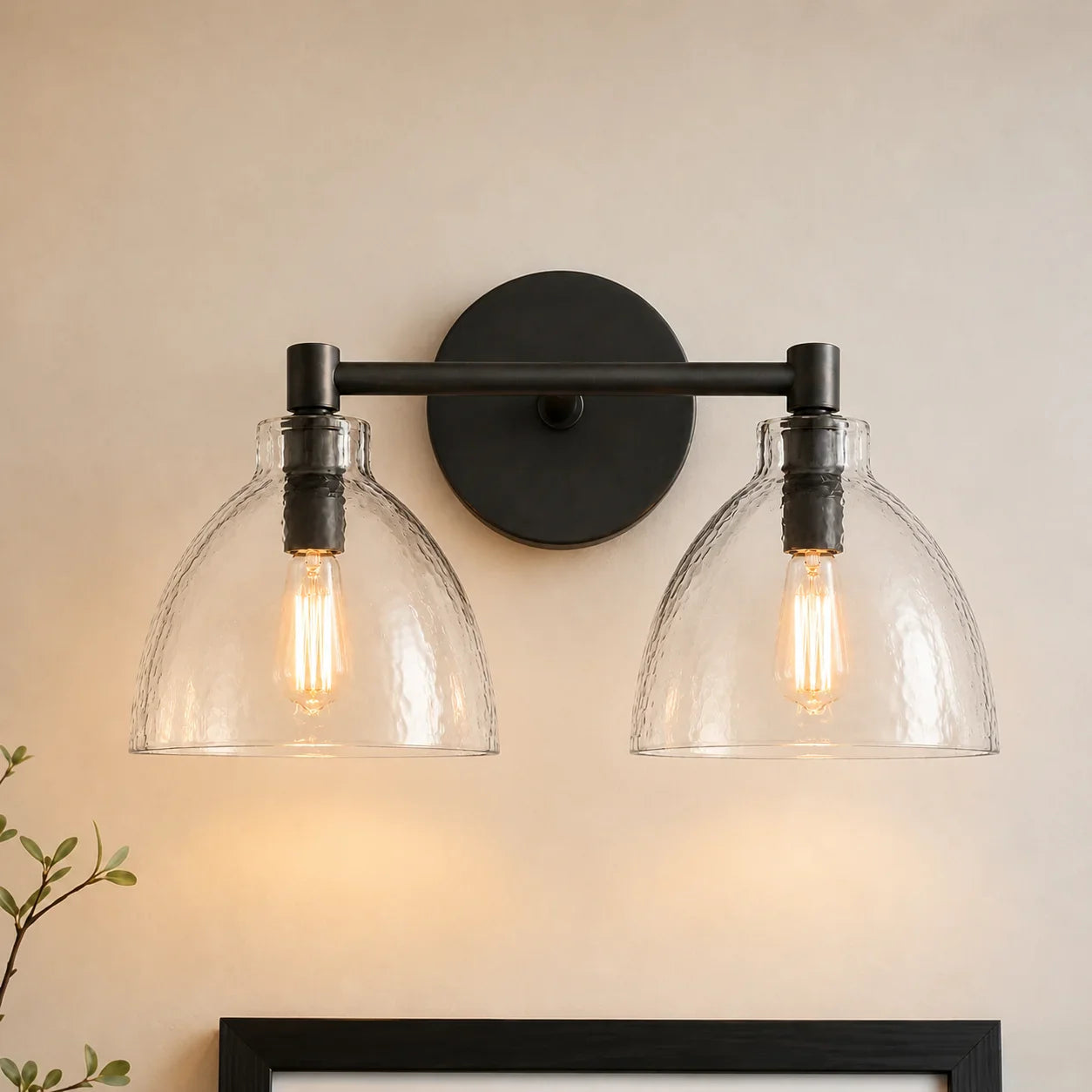Xeno Blown Glass Wall Sconce, 1 to 3 Light