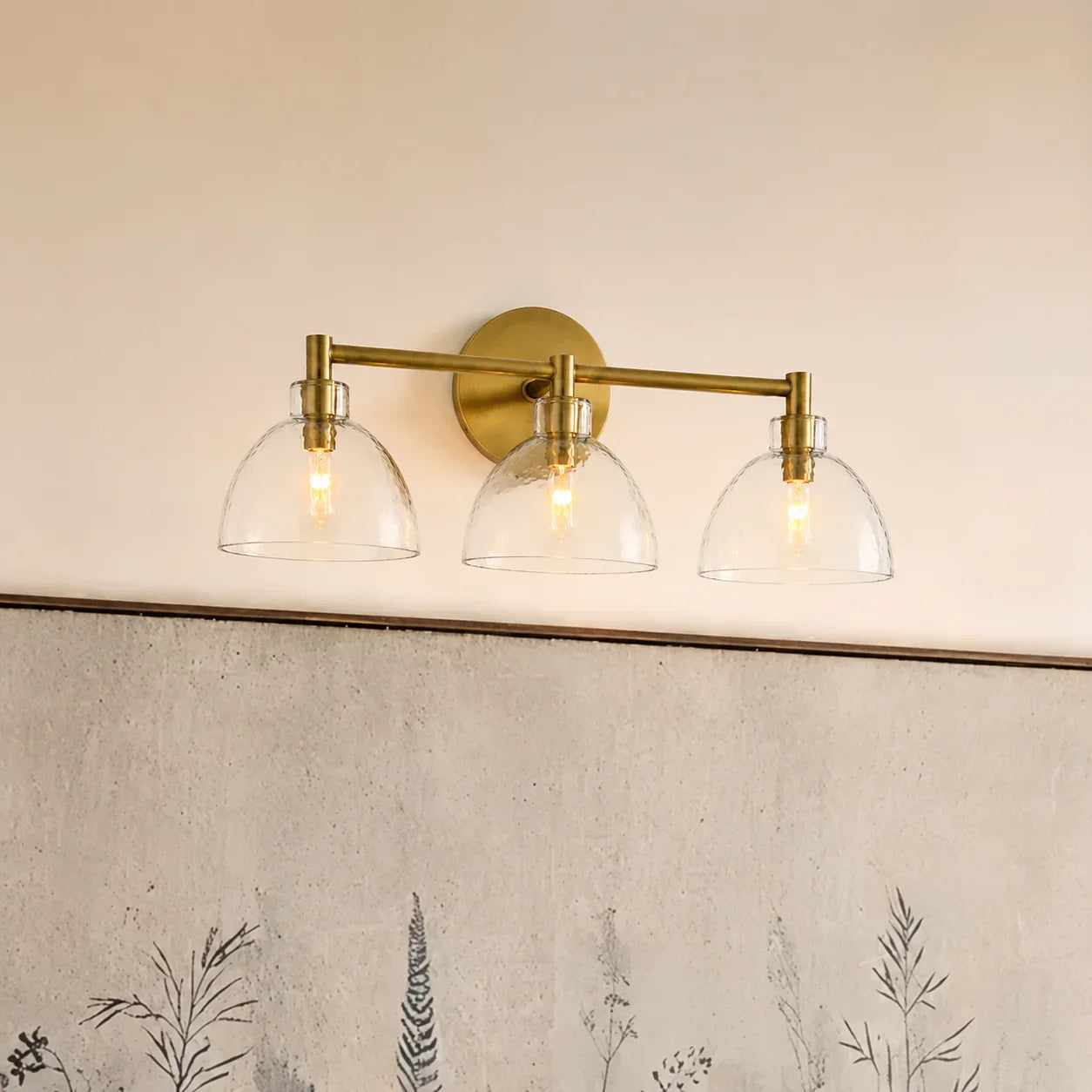 Xeno Blown Glass Wall Sconce, 1 to 3 Light