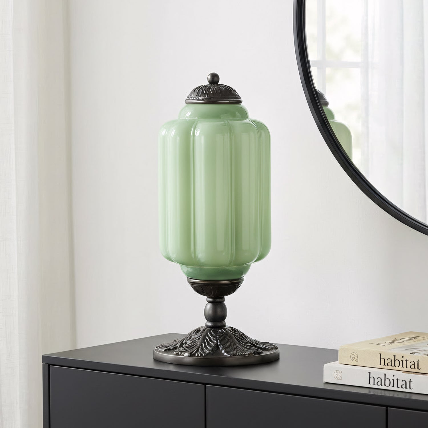 Lumi Fluted Glass Table Lamp