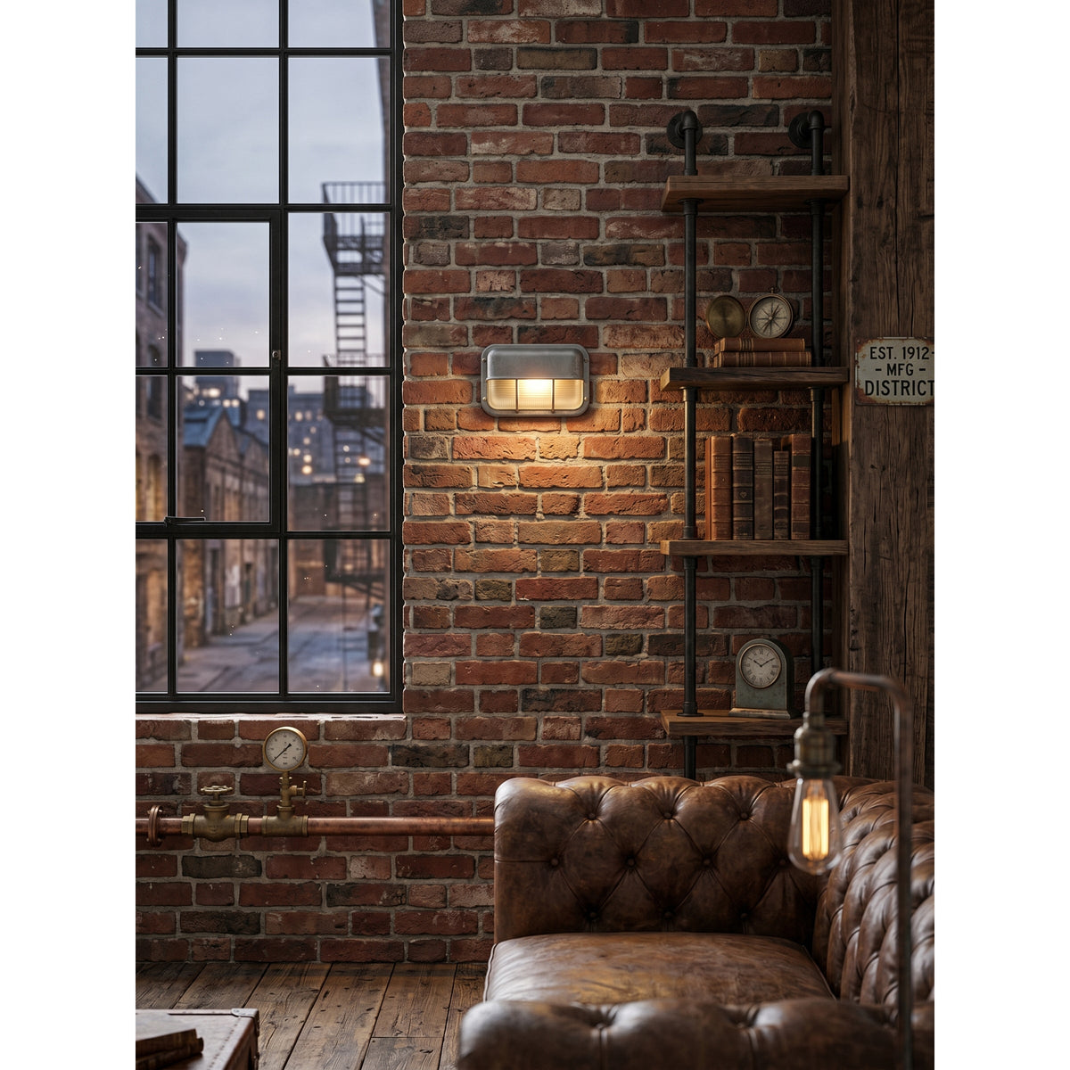 Marine Outdoor Wall Sconce