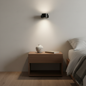 Pivot Easy-Stick – 360° Wireless Dual-Direction LED Wall Sconce, Battery Powered, USB Rechargeable Wall Light