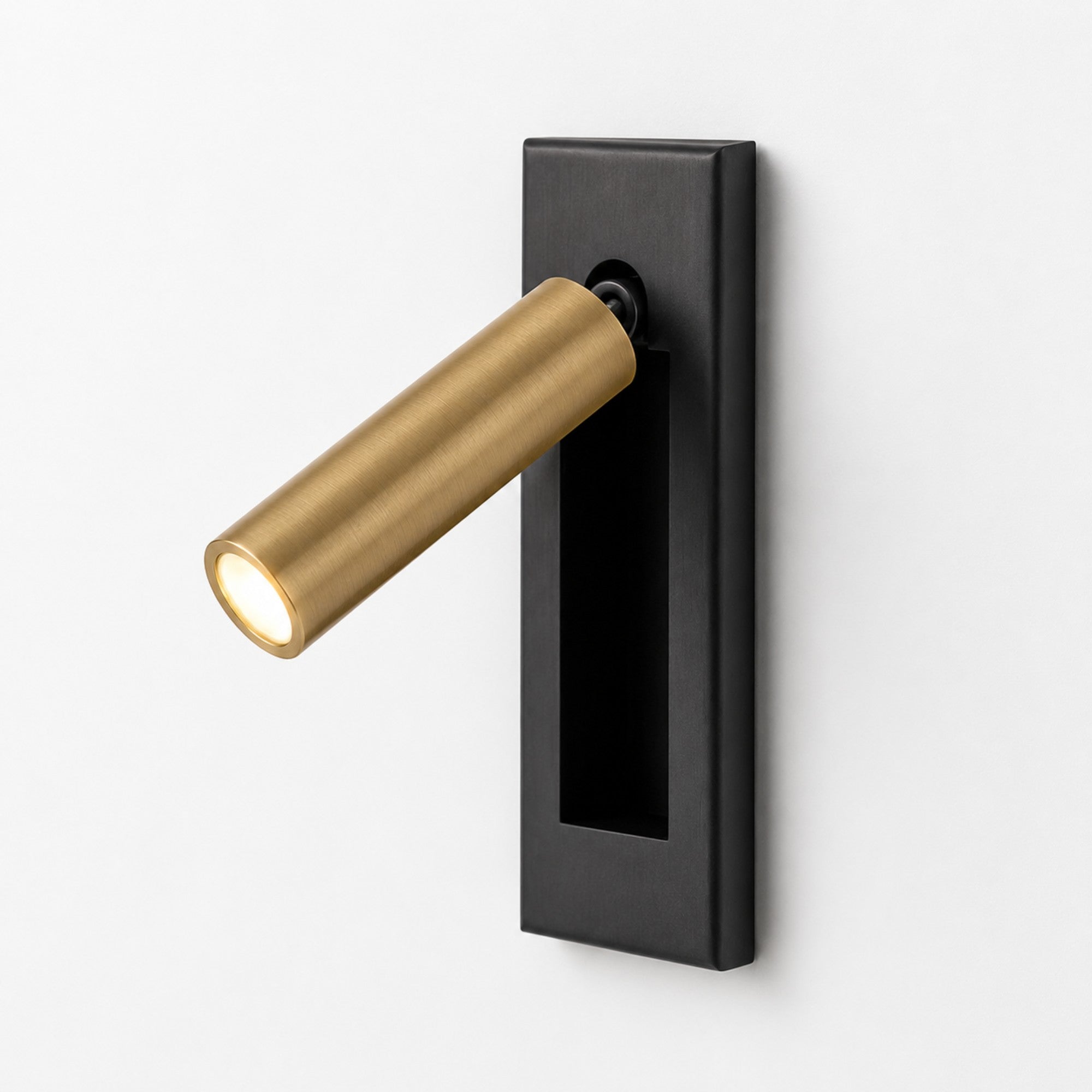 Embedded Bedside Sconce Folding Reading Light