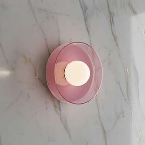 Sonnet Mid-Century Modern Wall Sconce Light with Dual-Layered Illumination Wall Light