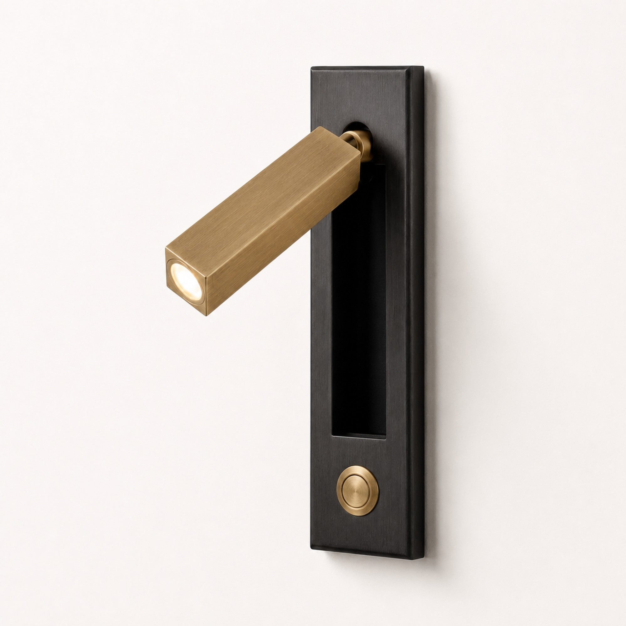 Embedded Bedside Sconce Folding Reading Light