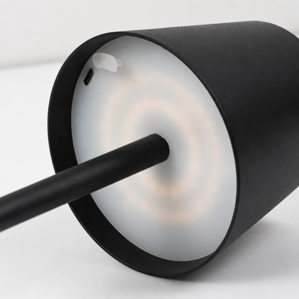 Modern Scandinavian Dimmable Table Lamp - Wireless Touch Control for Outdoor & Indoor Use Table Lamps