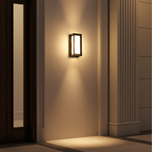 Modern Outdoor Wall Light - Waterproof LED Outdoor Wall Lantern for Garden & Porch Outdoor Lighting