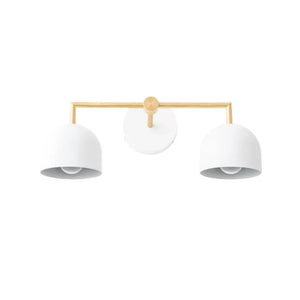 Nordic Dome Shade Vanity Sconce, 2 or 3-Light