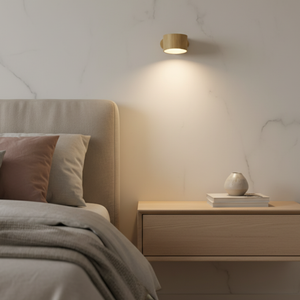 Pivot Easy-Stick - 360° Wireless Wall Sconce, Cordless LED, Battery Powered, USB Rechargeable Wall Light